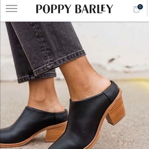 Perfect condition Size 6 Poppy Barley Mule Heel